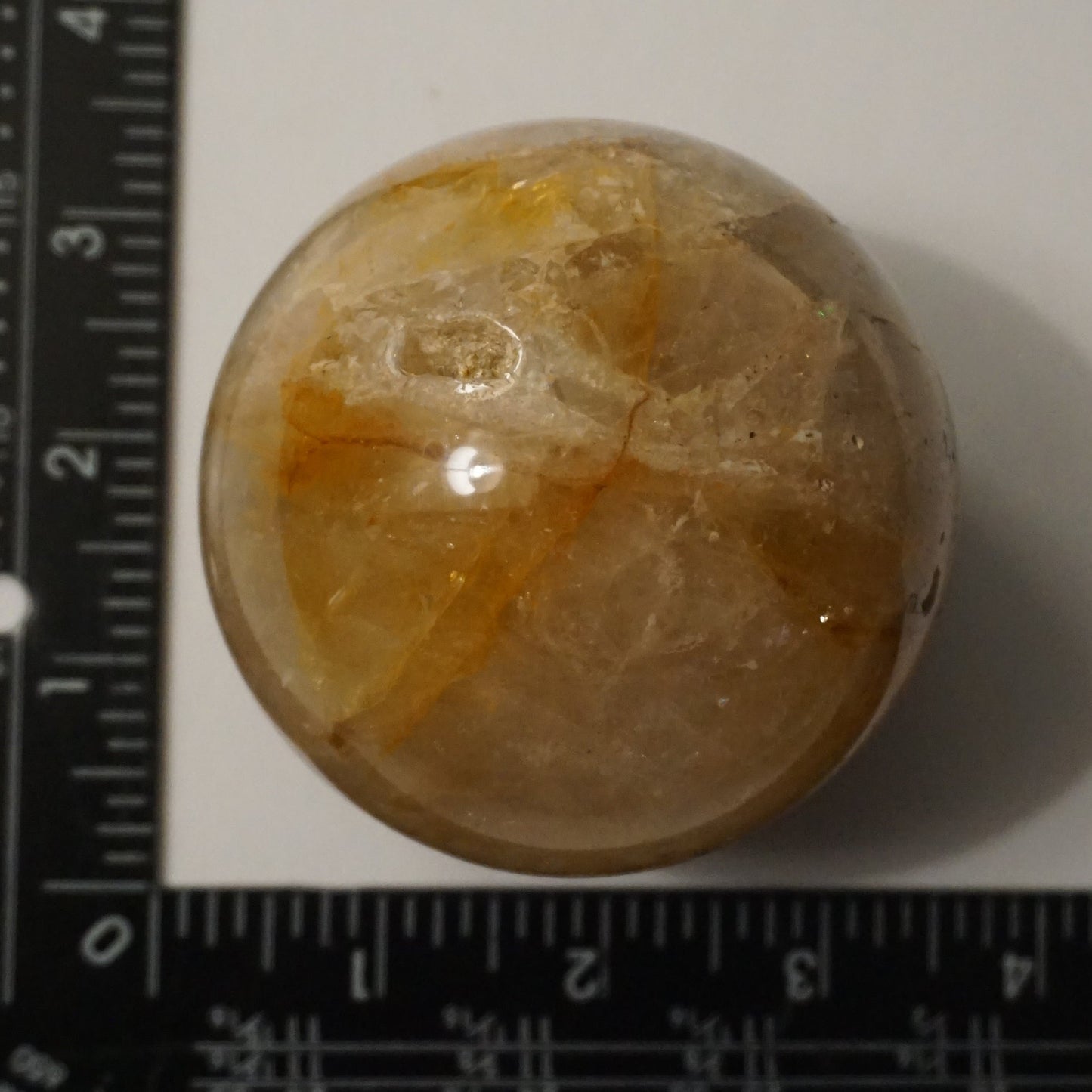 Golden Healer Quartz Sphere