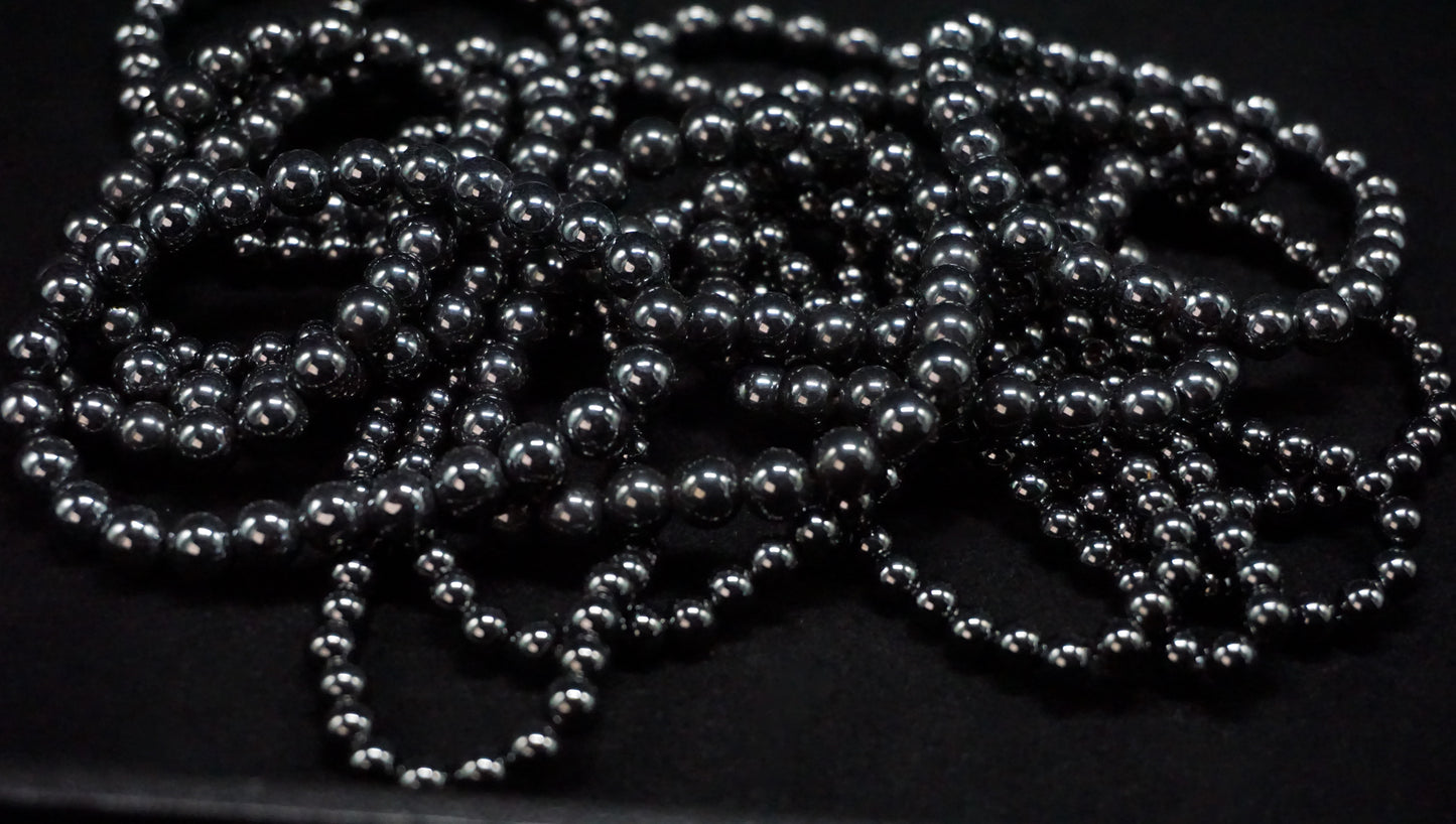 Hematite Bead Bracelet