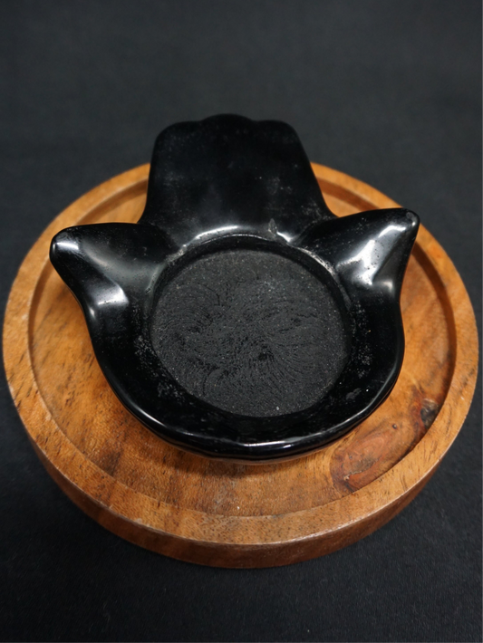 Obsidian Hamsa