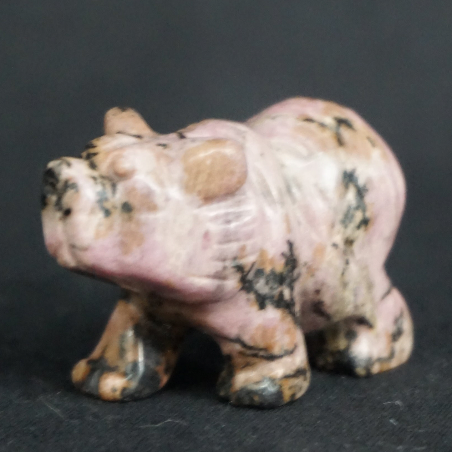 Rhodonite Bear