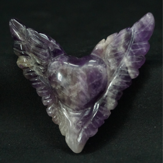 Amethyst Angel Wings
