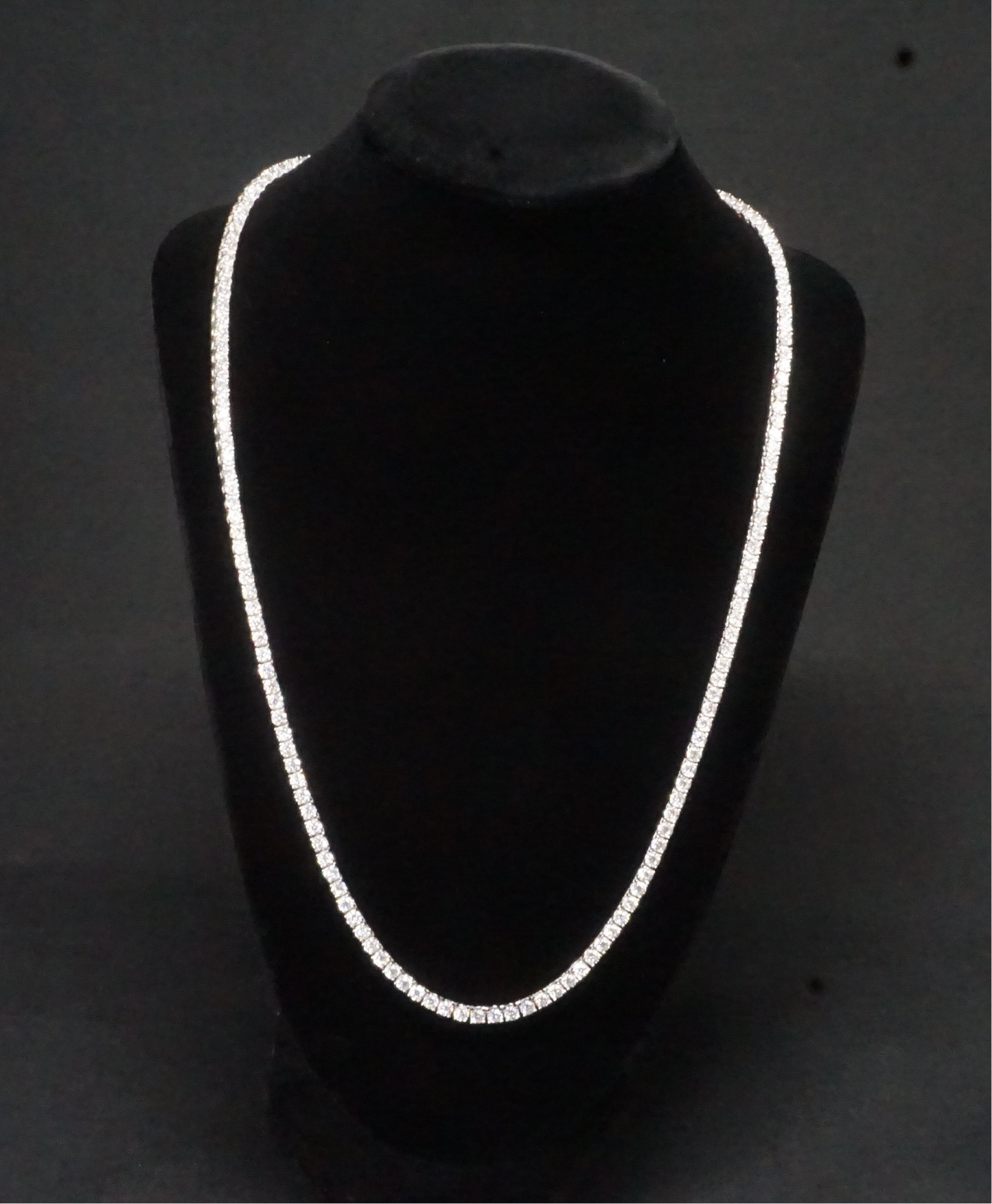 Moissanite Tennis Necklace