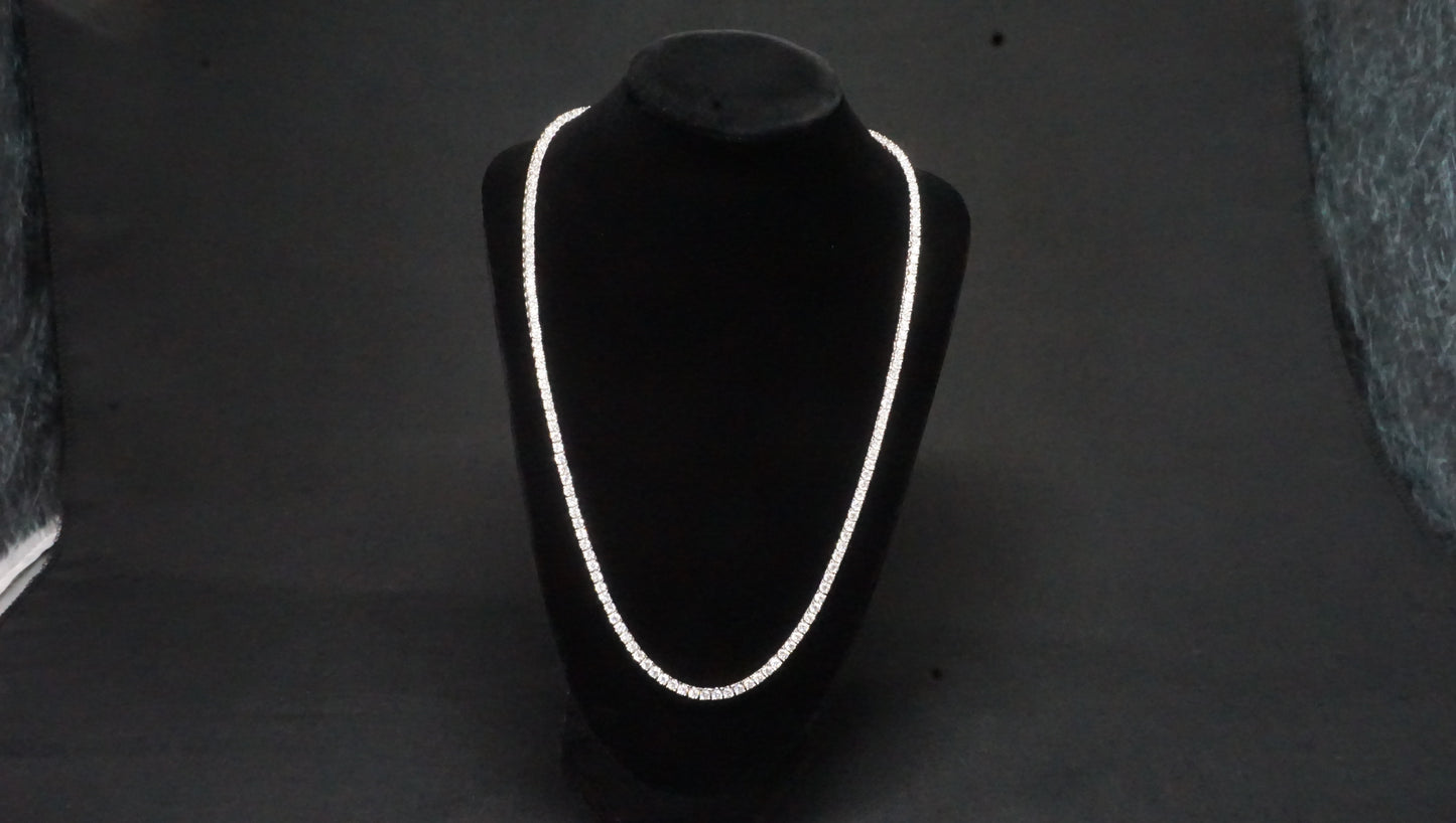 Moissanite Tennis Necklace