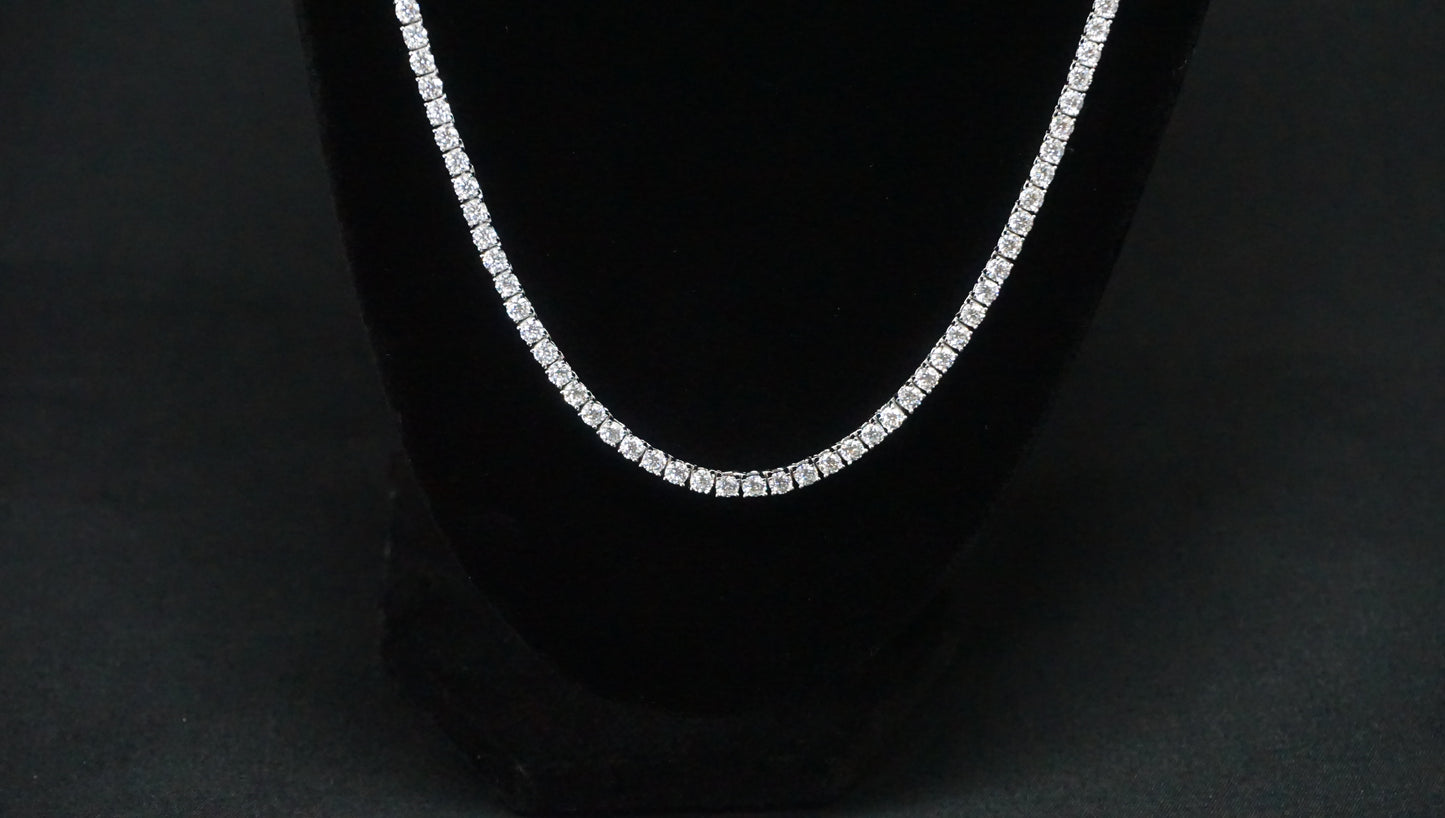 Moissanite Tennis Necklace