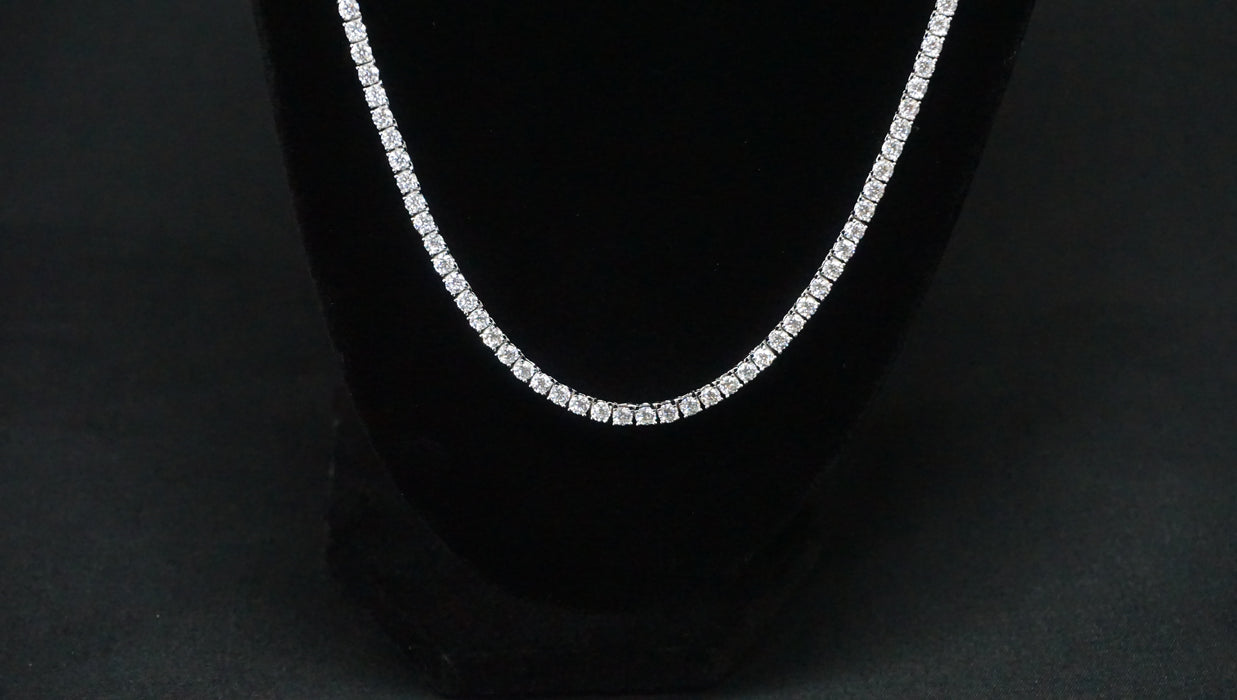 Moissanite Tennis Necklace