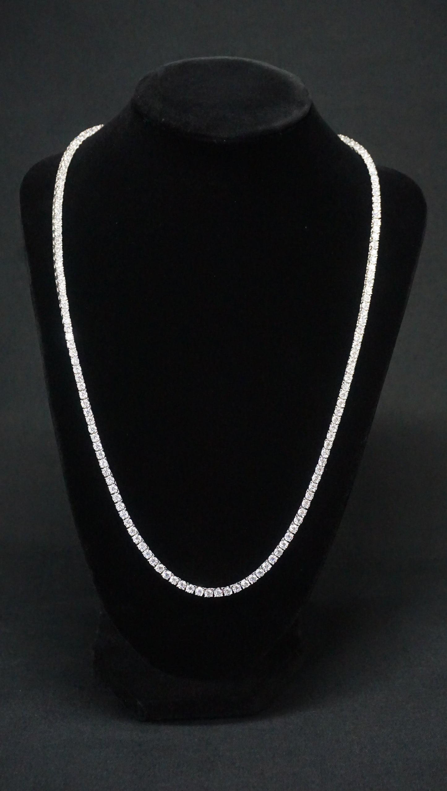 Moissanite Tennis Necklace