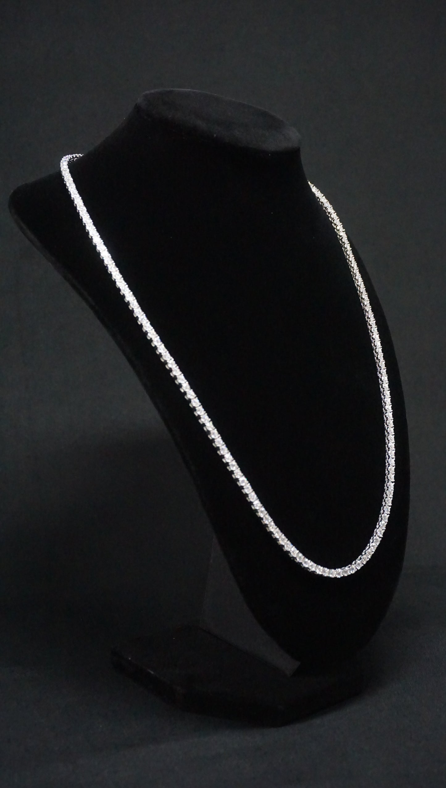 Moissanite Tennis Necklace
