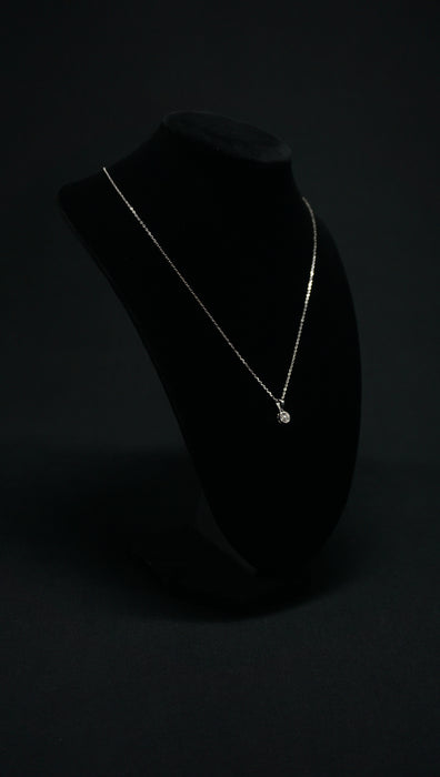 Moissanite Solitaire Pendant