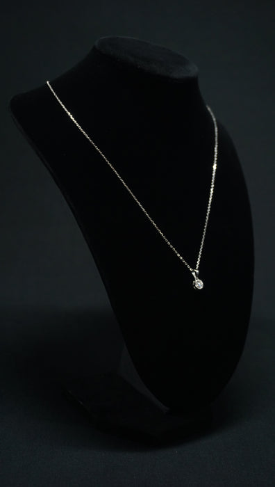 Moissanite Solitaire Pendant