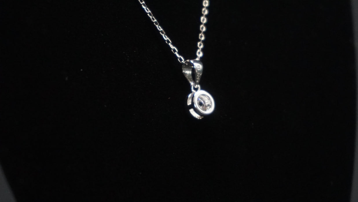 Moissanite Solitaire Pendant