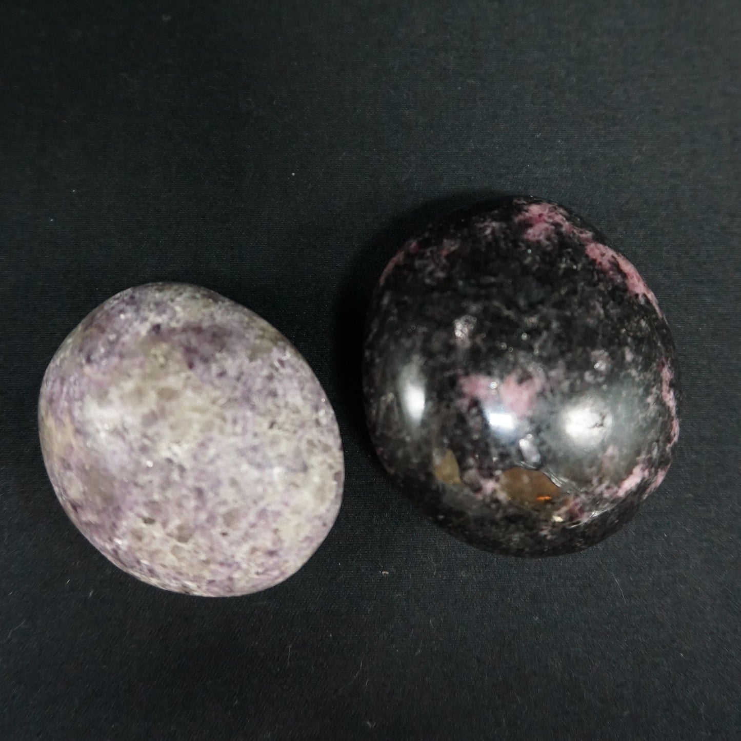 Palmstones Lepidolite & Rhodonite