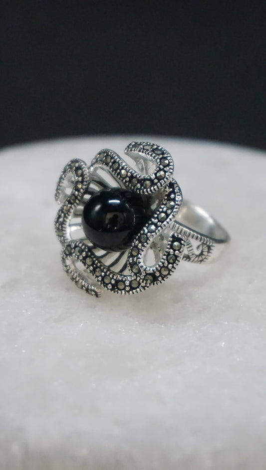 Onyx S.S. Ring