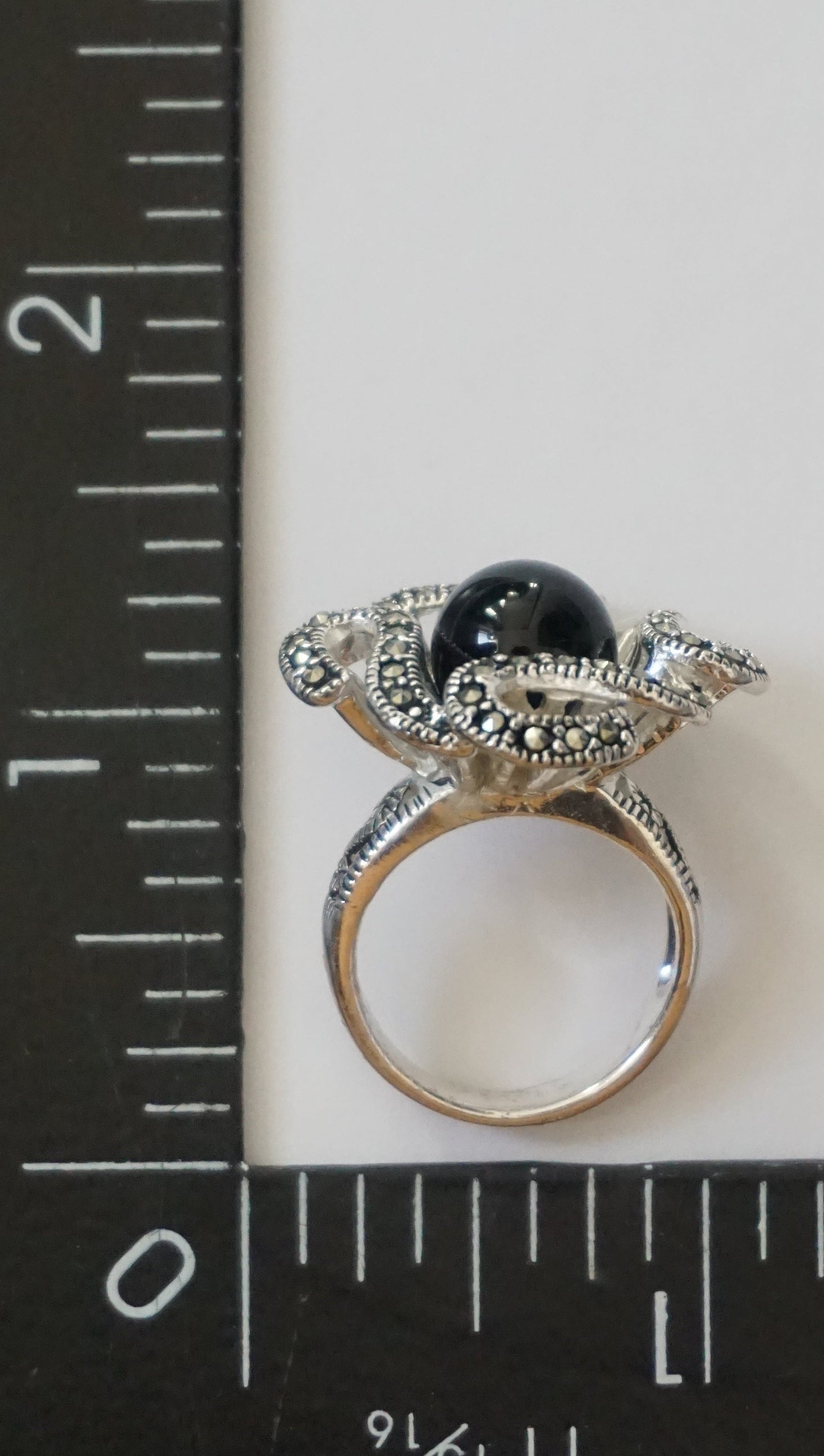 Onyx S.S. Ring