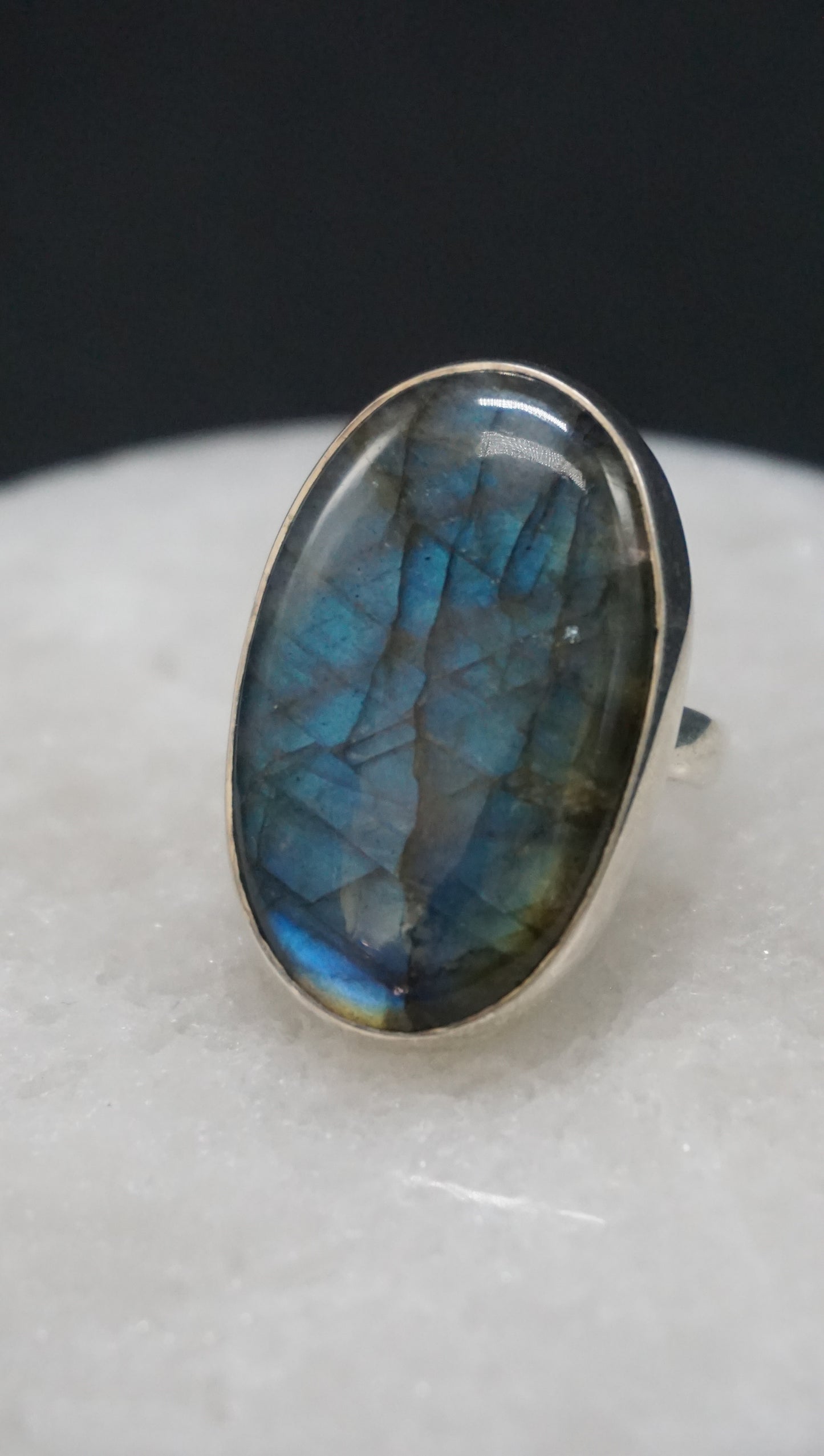 Labradorite S.S. Ring