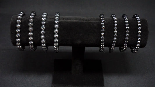 Hematite Bead Bracelet