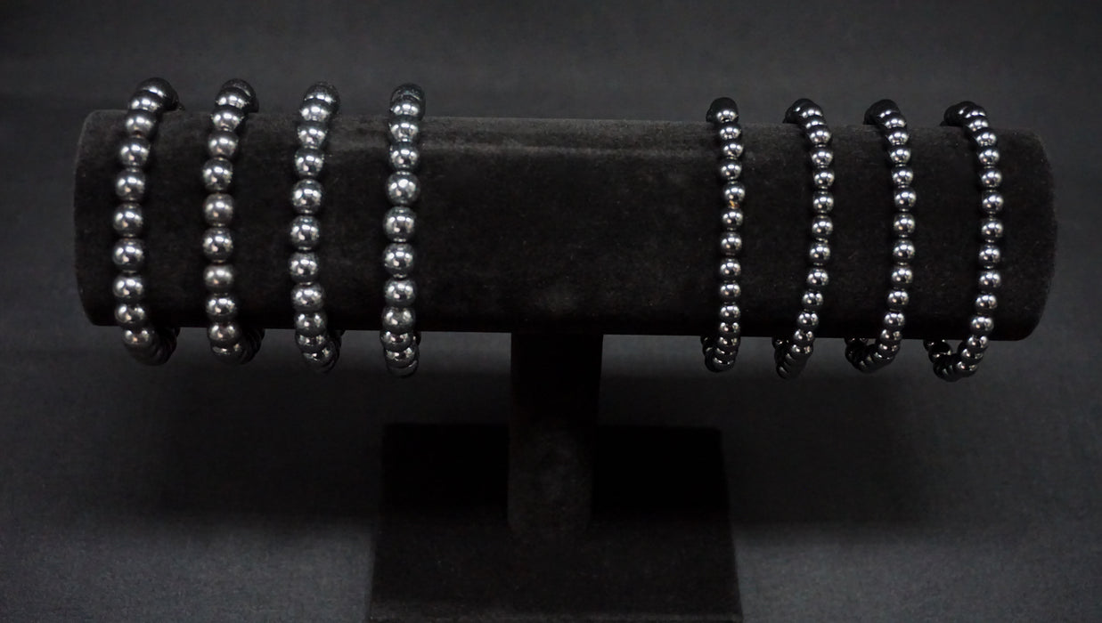 Hematite Bead Bracelet