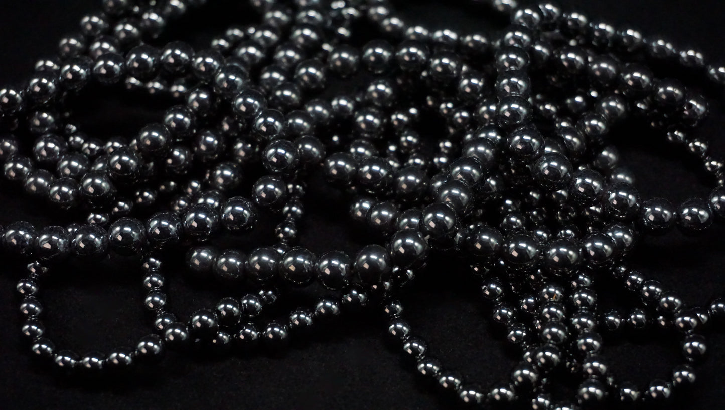 Hematite Bead Bracelet