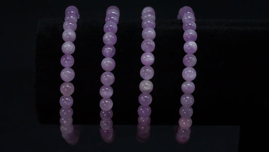 Kunzite Bead Bracelet
