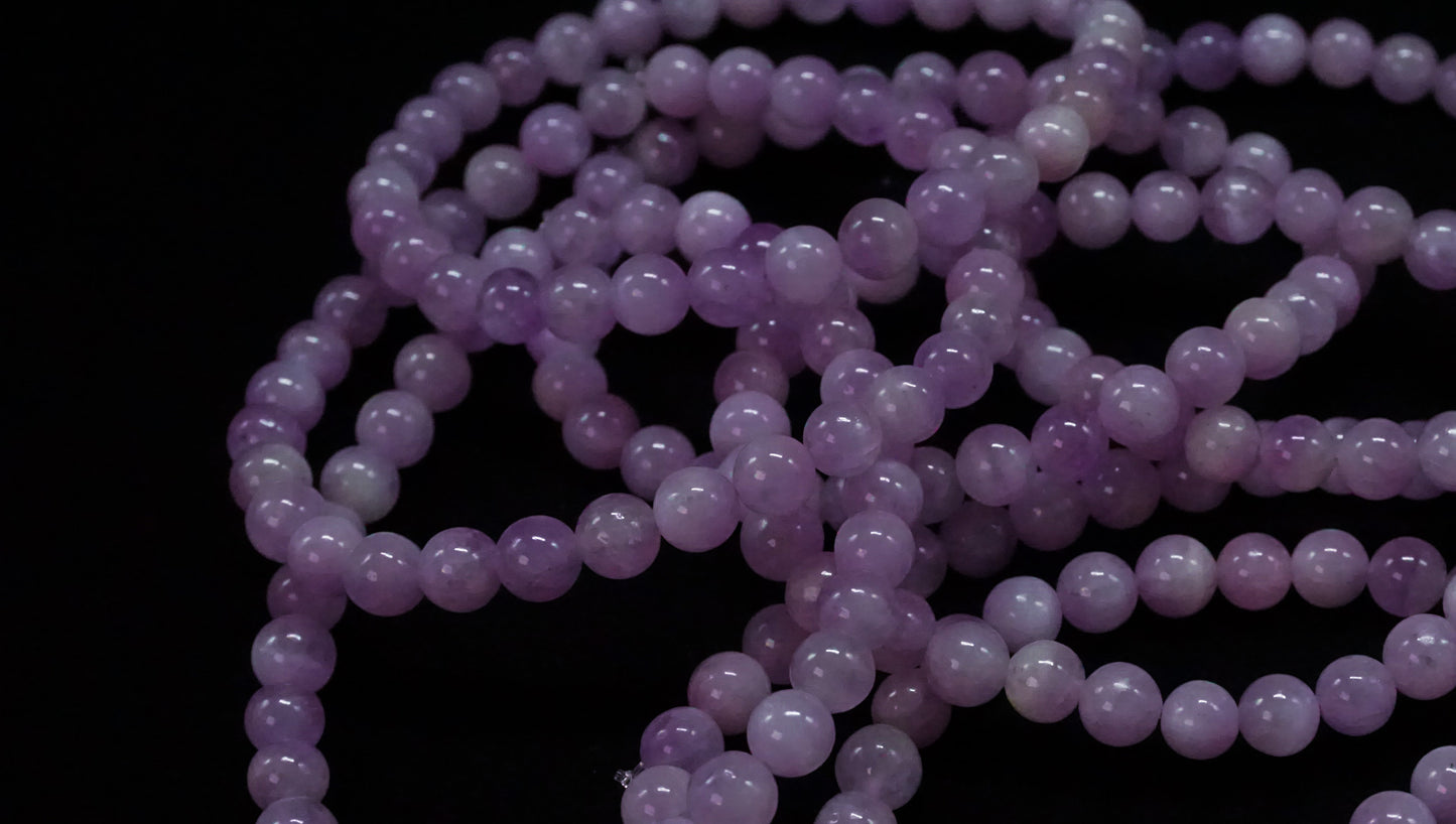 Kunzite Bead Bracelet