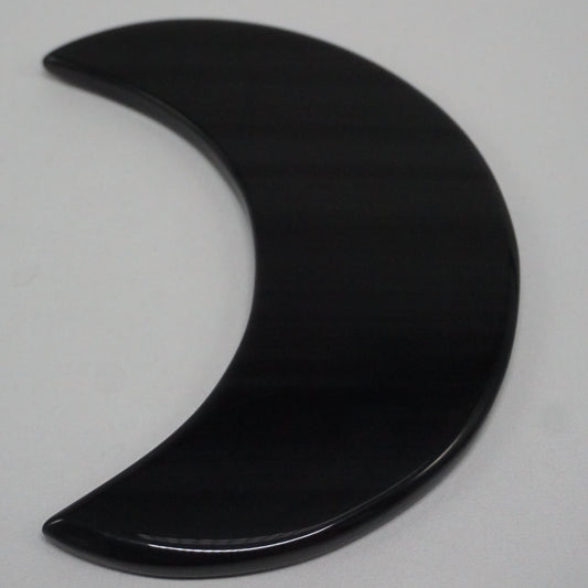 Midnight Lace Obsidian Cresant Moon
