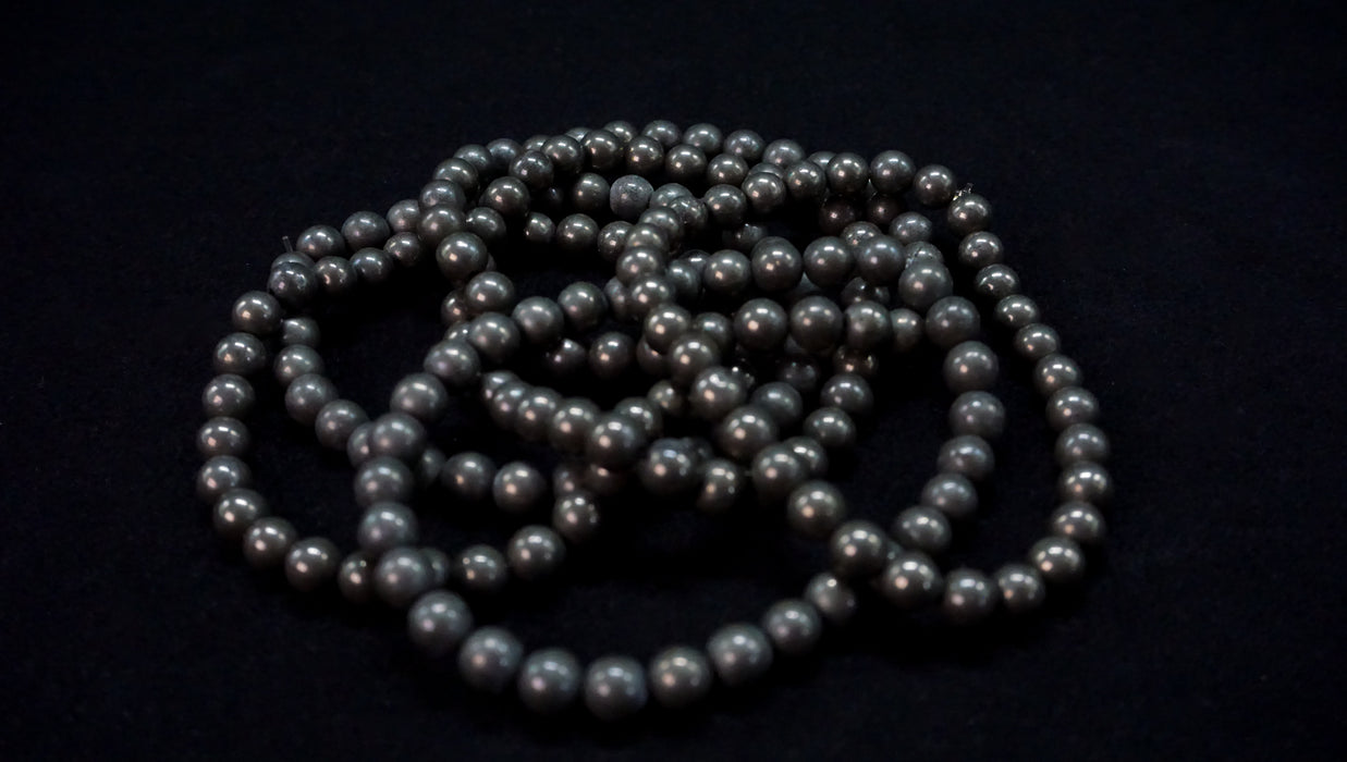 Pyrite Bead Bracelet