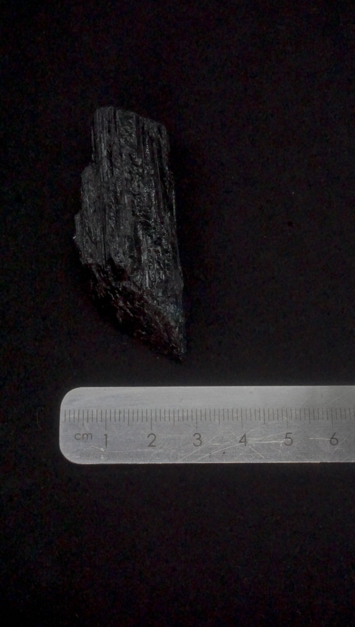 Raw Black Tourmaline Crystal