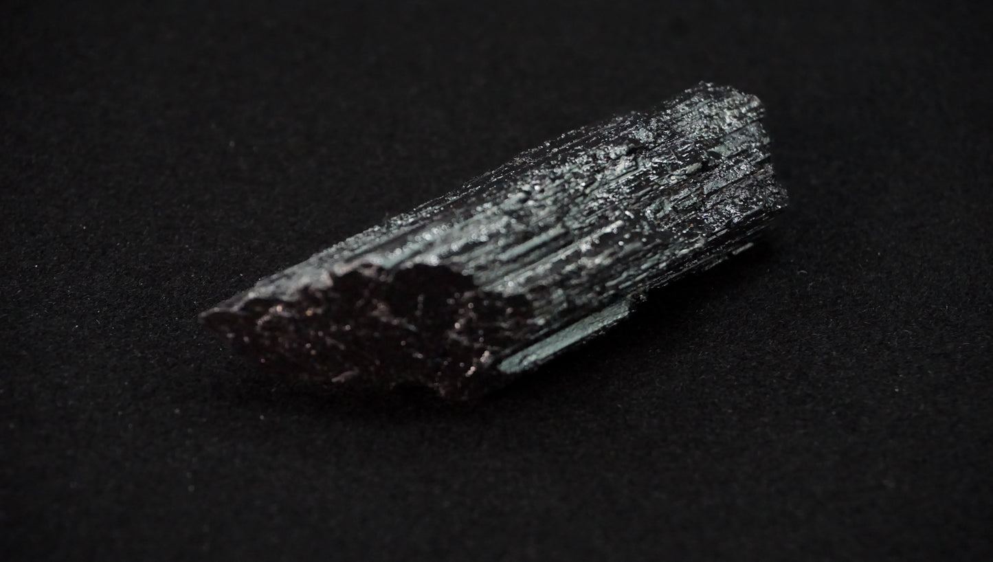 Raw Black Tourmaline Crystal