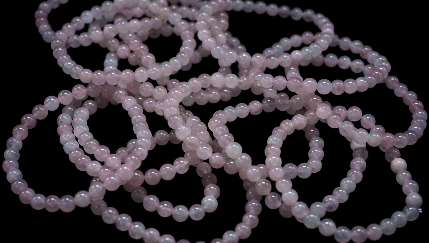 Rose Quartz Beaded Bracelet