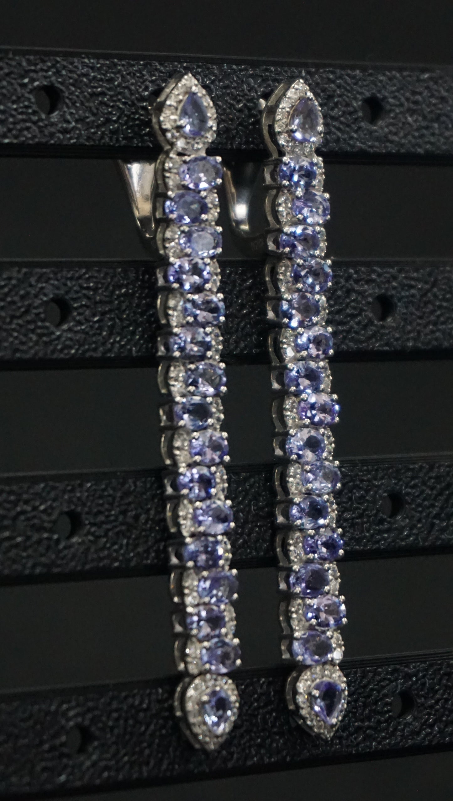 Amethyst Mosaic Earrings