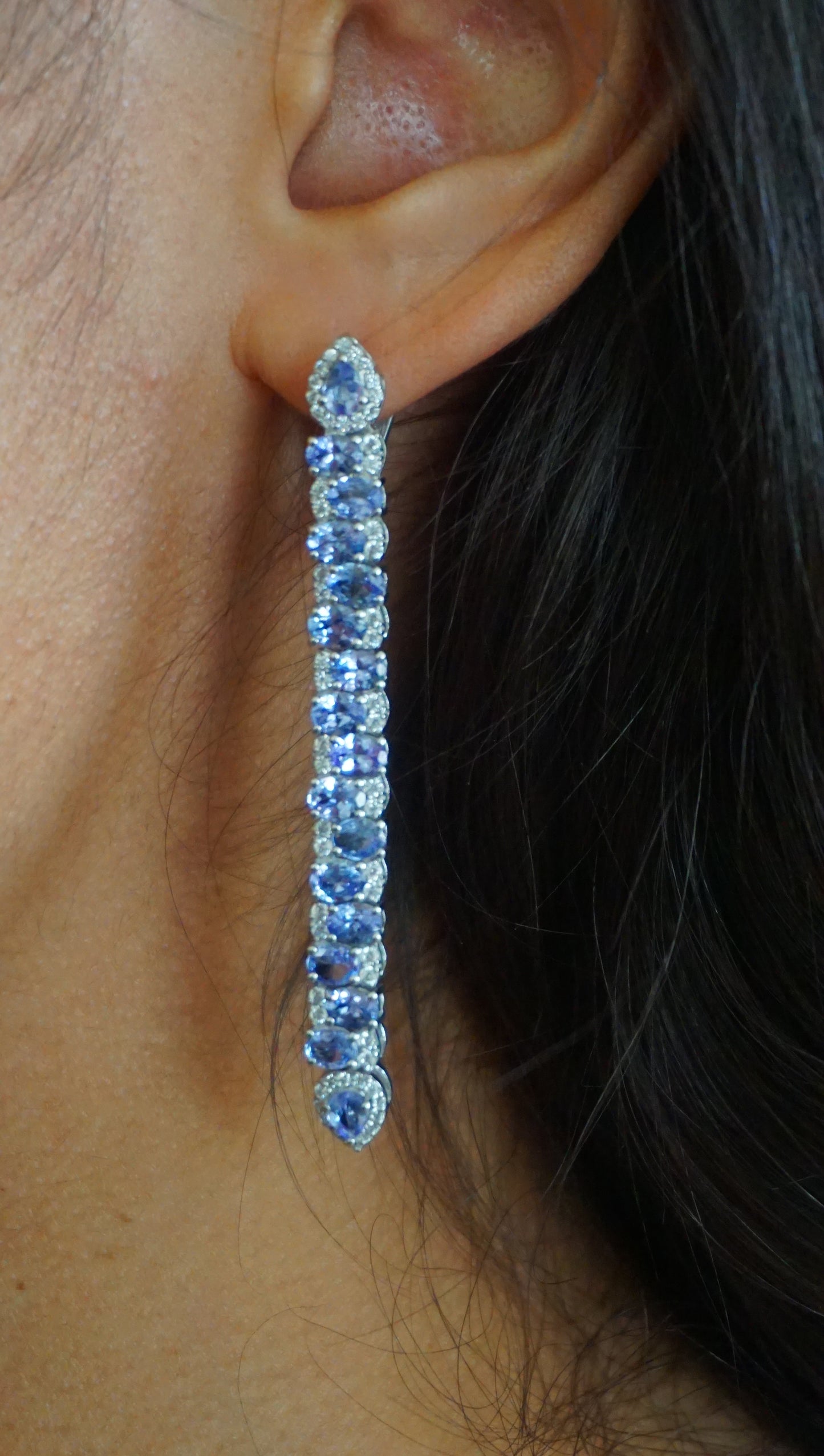 Amethyst Mosaic Earrings