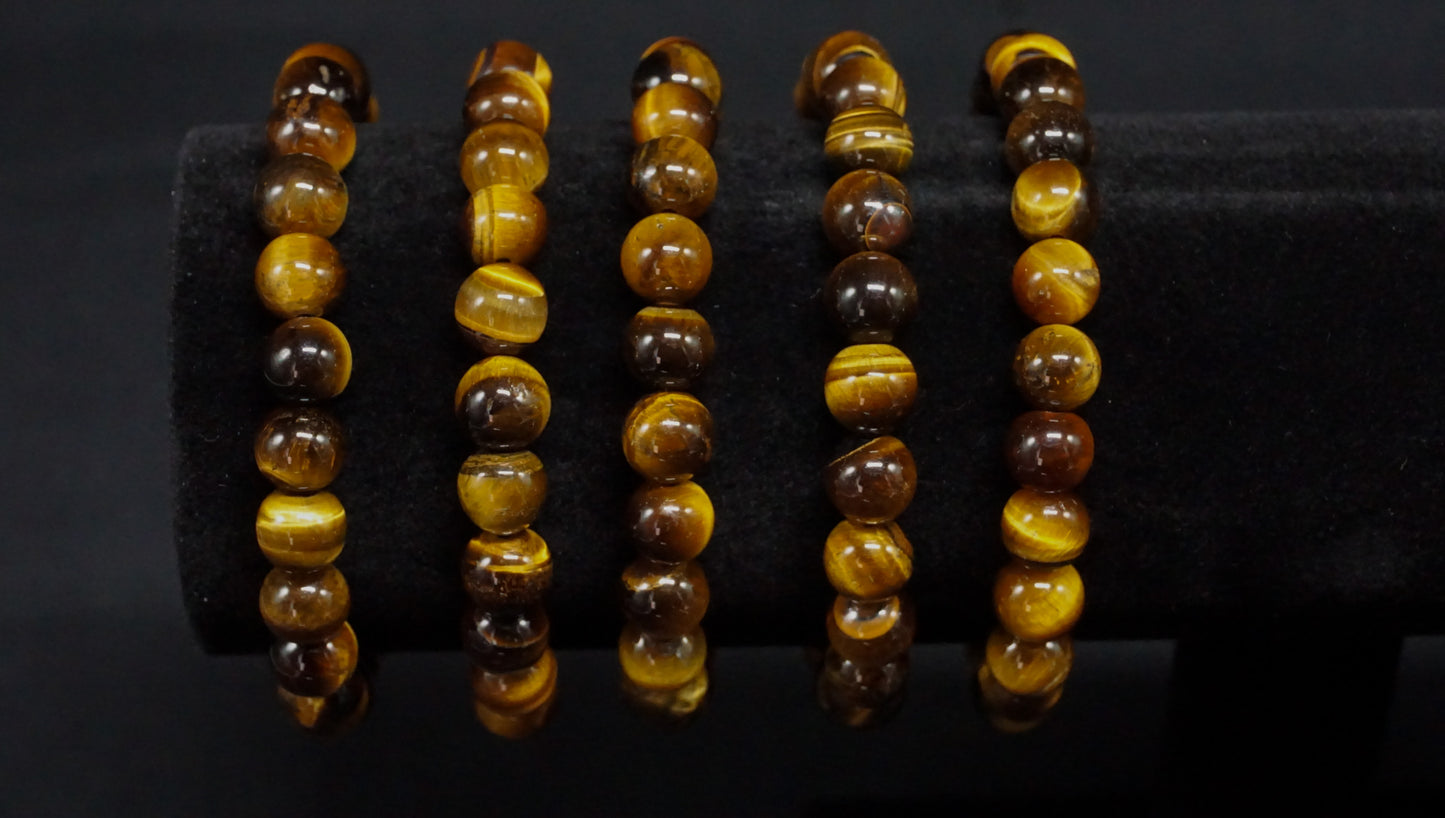 Tiger Eye Bead Bracelet