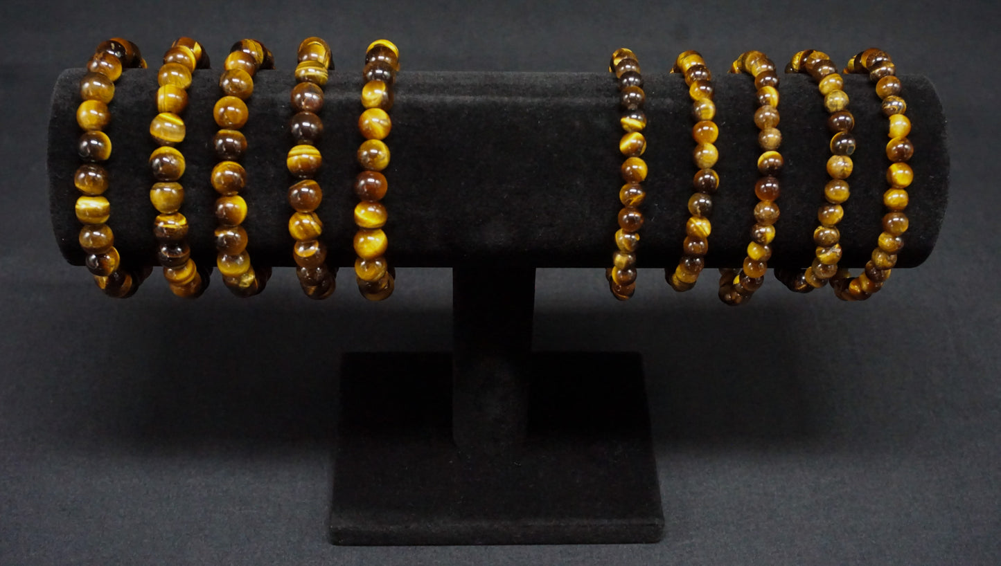 Tiger Eye Bead Bracelet