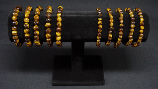 Tiger Eye Bead Bracelet