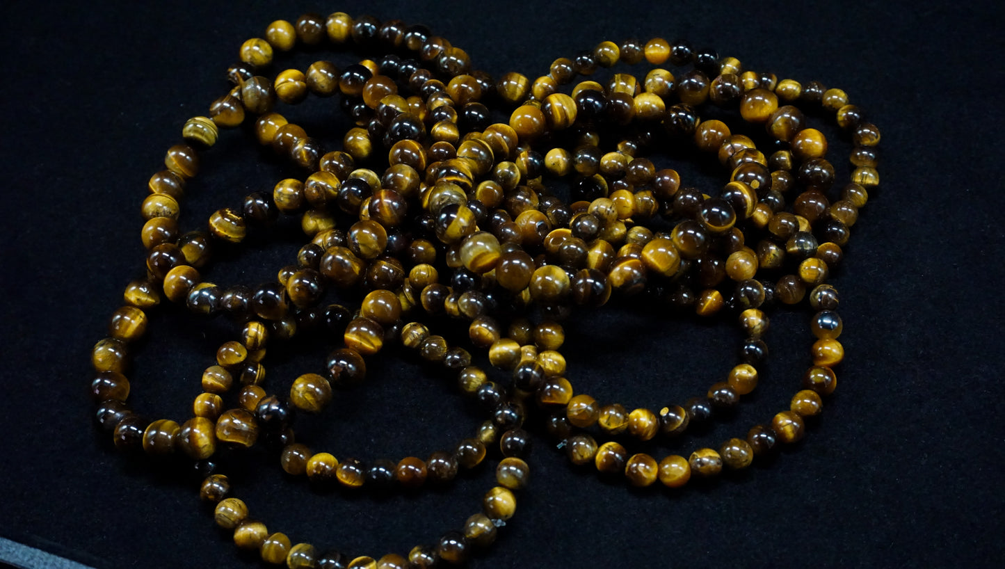 Tiger Eye Bead Bracelet